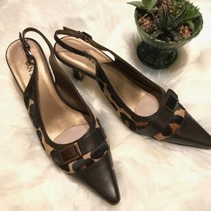 NWOT Vaneli Slingbacks, 9M
